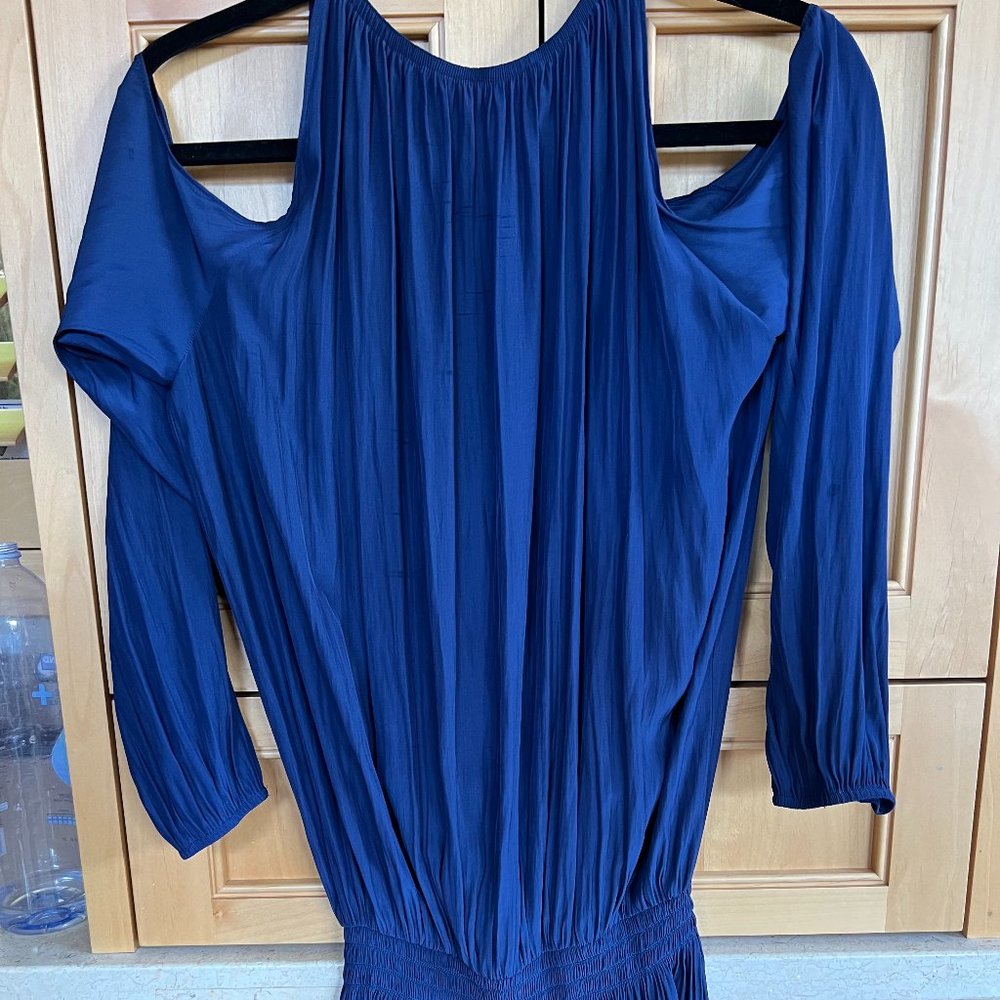 Ramy Brook cold shoulder long sleeve dress Size M